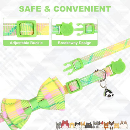 Breakaway Cat Collars with Bell & Cute Pendants - Image 3