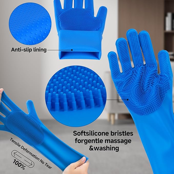 Pet Steam Brush for Dog & Cat – shower bath brush – Steam for Shedding & - Image 3