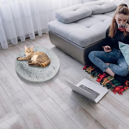 Cat Beds for Indoor Cats, 20 Inch Dog Bed for Small Melium Large Dogs, - Image 7