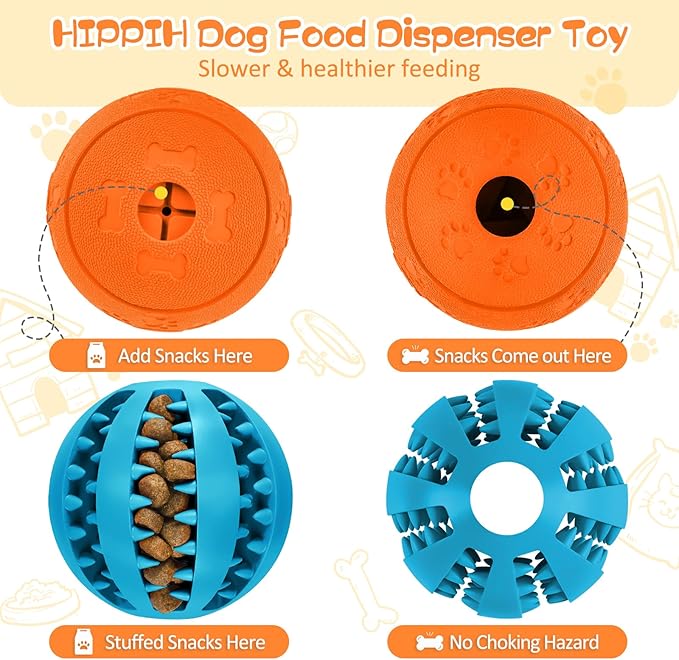 HIPPIH Dog Puzzle Toy 2 Pack, Interactive Dog Toys - Image 5