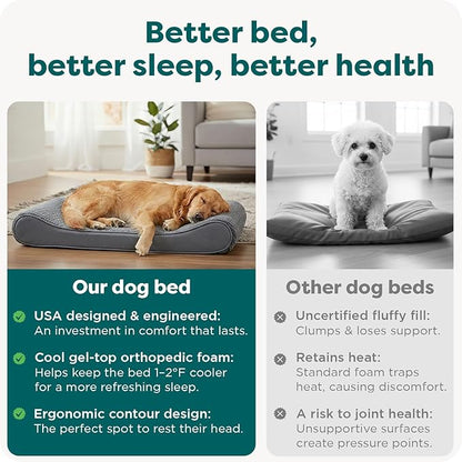 Furhaven Orthopedic Dog Bed for Extra Large Dogs w/ Removable Washable Cover - Image 7