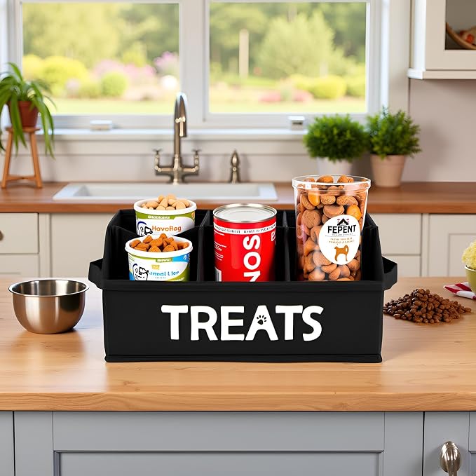 Morezi Dog treat storage organizers pet storage basket organizer great - Image 2