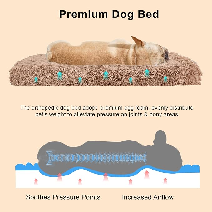 Fluffy Orthopedic Dog Beds for Small Dogs - Image 4