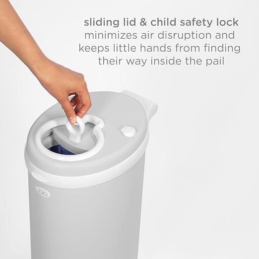 Ubbi Stainless Steel Diaper Pail, Odor Locking, No Special Bag Required - Image 8