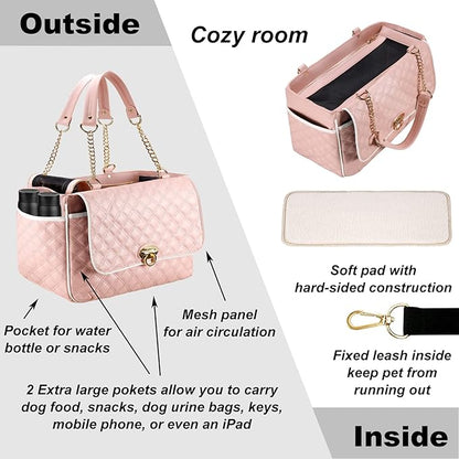 Fashion Dog Purse Carrier for Small Dogs - Image 3