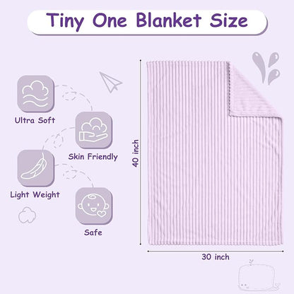 Soft Fleece Baby Blanket Ultra Cozy Baby Blankets - Image 4