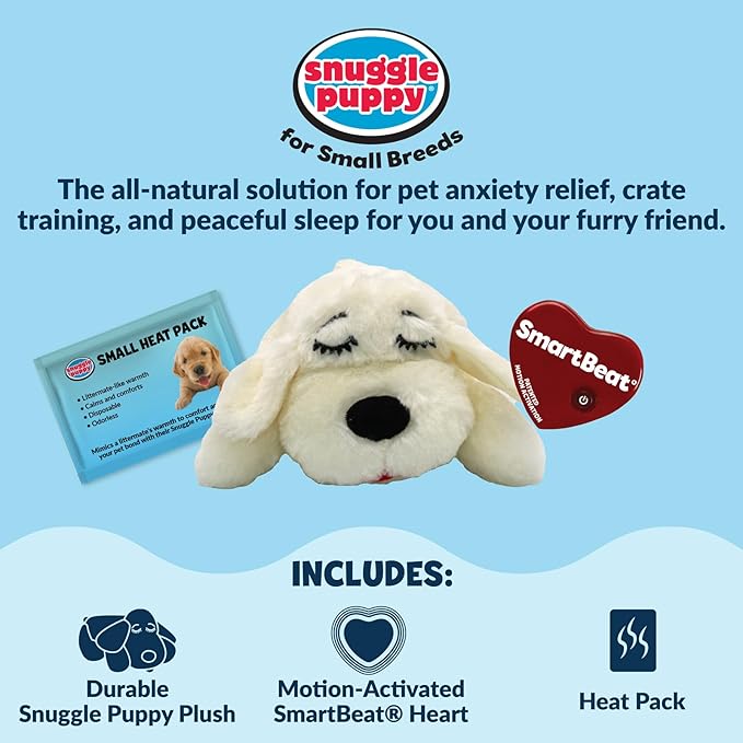 Snuggle Puppy Junior Heartbeat Puppy Toy - Image 2