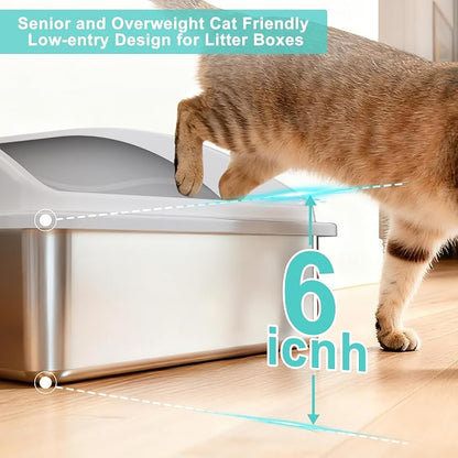 Stainless Steel Litter Box Extra Large - Image 4