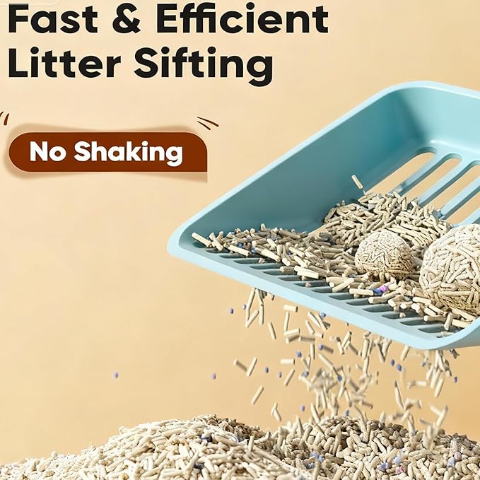 Cat Litter Scoop Litter Scooper Cat Scooper Deep Shovel Cat Litter Scoops Metal - Image 5