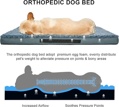Orthopedic Dog Beds for Crate - Image 2