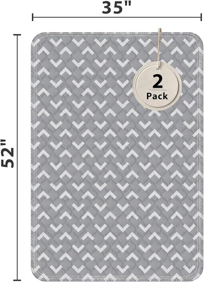 Non-Slip Bed Pads for Incontinence Washable, Waterproof Bed Pads, Bed Wetting - Image 2