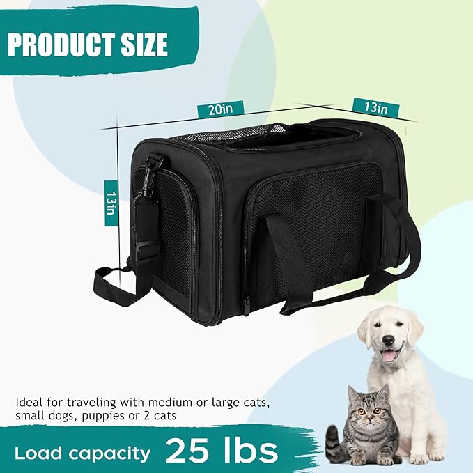 Top tasta Dog Cat Carrier Pet Carriers - Image 2