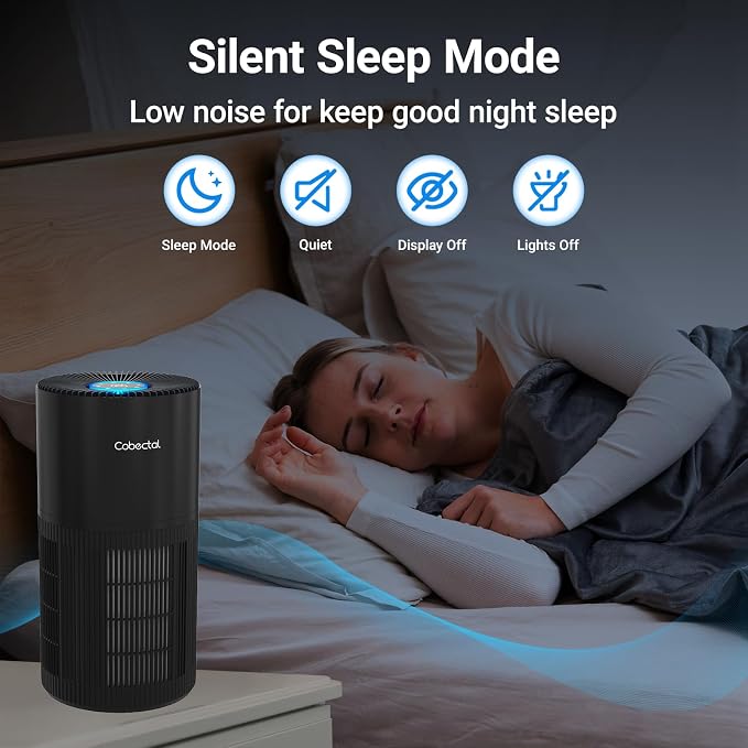 Air Purifiers for Home Large Rooms, Cobectal Air Cleaner - Image 6