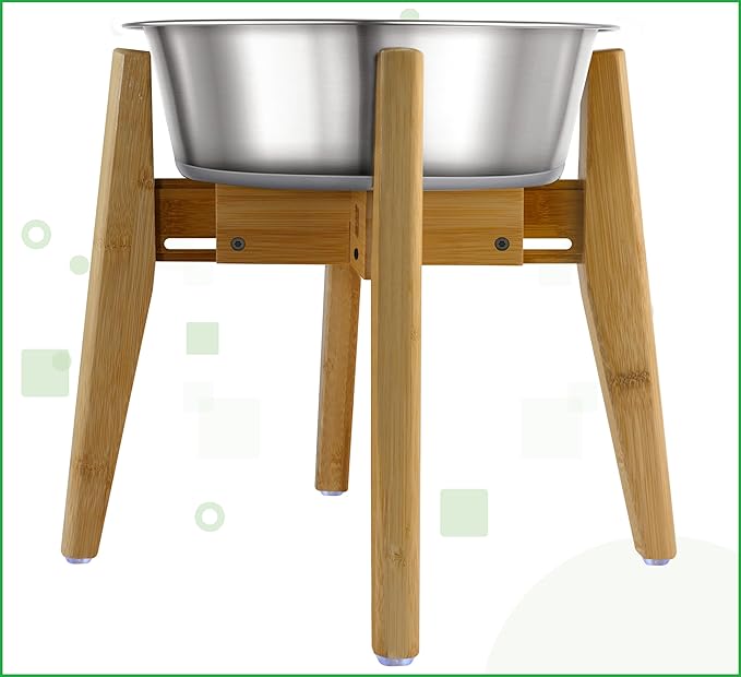 Dog Bowl Stand - Ideal for Large Breeds, Adjustable, Raises Pet Food Feeders - Image 7