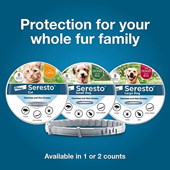 Seresto Cat Vet-Recommended Flea & Tick Treatment & Prevention Collar - Image 9