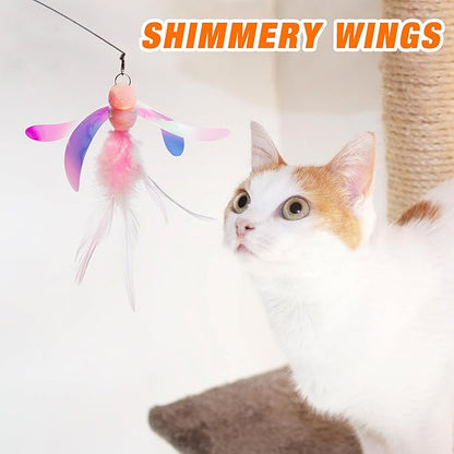 JXFUKAL Cat Feather Toy Refills - Image 4