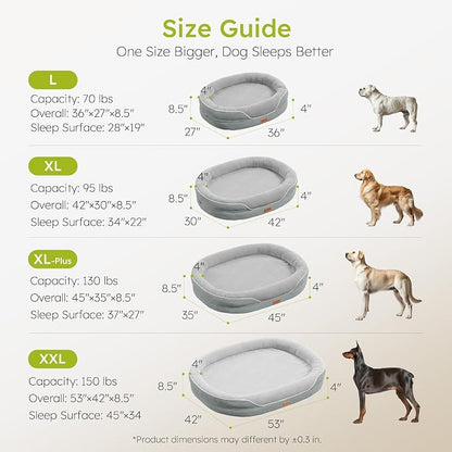 XL Orthopedic Dog Bed, Extra Large Dog Bed, Dog Sofa - Image 7