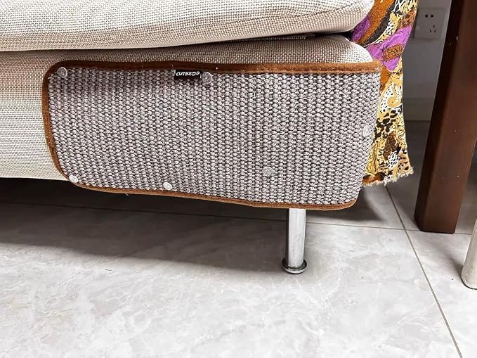 HAOZAIKEJI Cat Scratcher Mat Sofa Protector Natural Sisal Cat Scratching Mat - Image 8