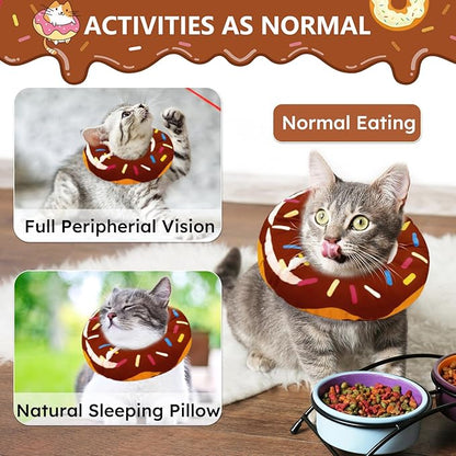 Cat Cone Collar Soft, Cat Recovery Collar - Image 3