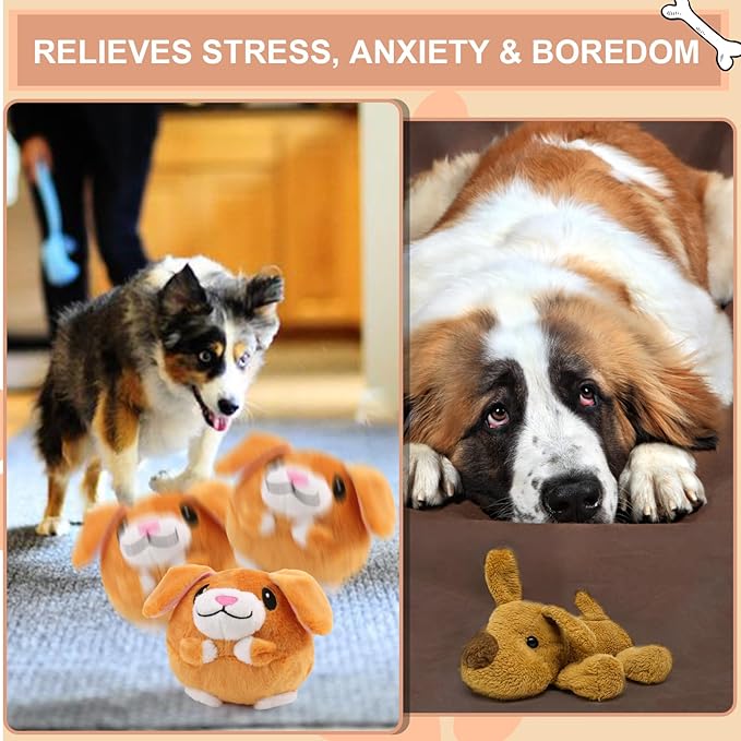 BABORUI Interactive Dog Toys Puppy, Jumping Squeaky Dog Toys - Image 4