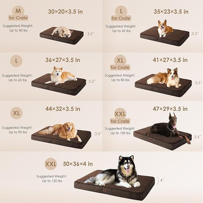 EHEYCIGA Orthopedic Foam Dog Bed - Image 3
