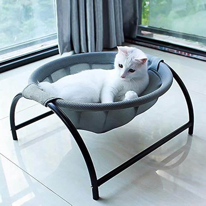Cat Bed Dog/Pet Hammock Bed Free-Standing Kitty Sleeping Cat Supplies Pet by JUNSPOW