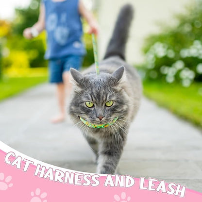 2 Pack Cat Harness and Leash, Escape Proof Adjustable Cat Harness - Image 6