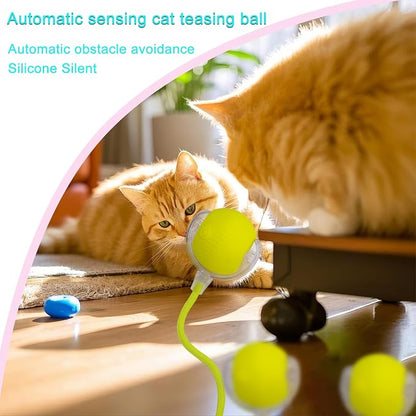 Interactive Cat Dog Toy Ball: Indoor Small Automatic Moving Smart Rolling Fun - Image 7