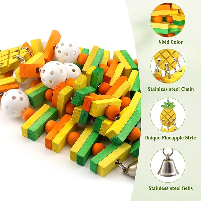 Parrot Toys 18 inches Bird Shredding Toys - Image 3