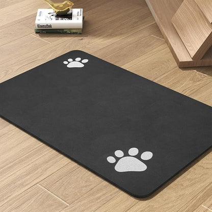 Pet Feeding Mat-Absorbent Dog Mat by PADOOR