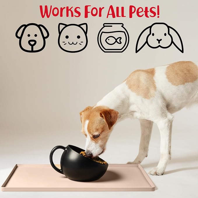 DogBuddy Dog Food Mat – Waterproof Dog Bowl Mat - Image 4