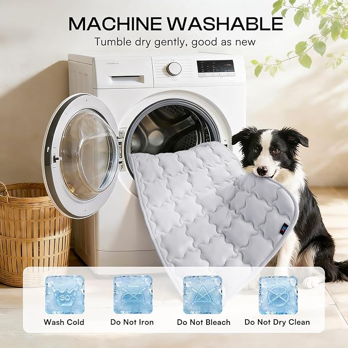 Luciphia Premium Dog Cooling Mat Non-Slip Q-MAX>0.5 Self-Cooling Pad - Image 7