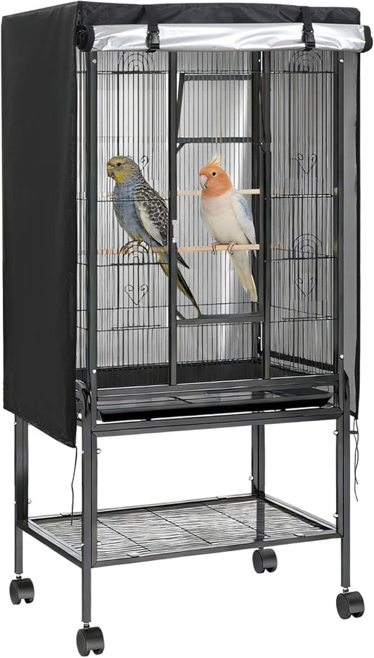 Bird Cage Cover 35"x25"x47" Heavy Duty Waterproof Bird cage Covers by Unknown