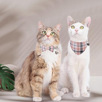 SCENEREAL Plaid Cat Collar - Image 3