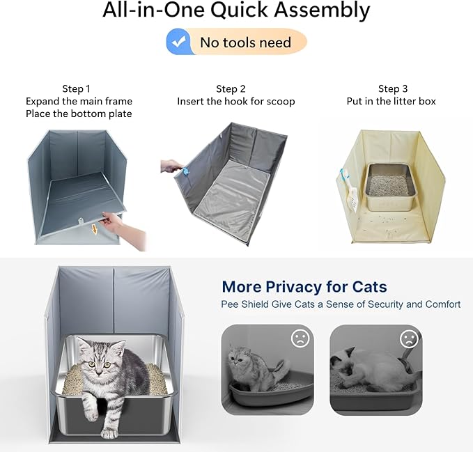 Extra Large Cat Litter Box Enclosure - Image 6