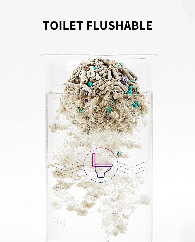 PETKIT Mixed Cat Litter Fast Clumping, Ultra Absorbent, 100% Natural - Image 5