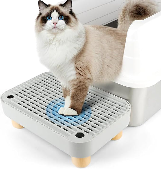 Litter Box Step, Cat Step/Ramp/Catcher by Bartuke