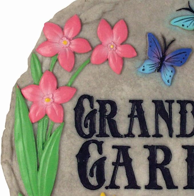 Spoontiques - Garden Décor - Grandma’s Garden Stepping Stone - Decorative Stone - Image 4