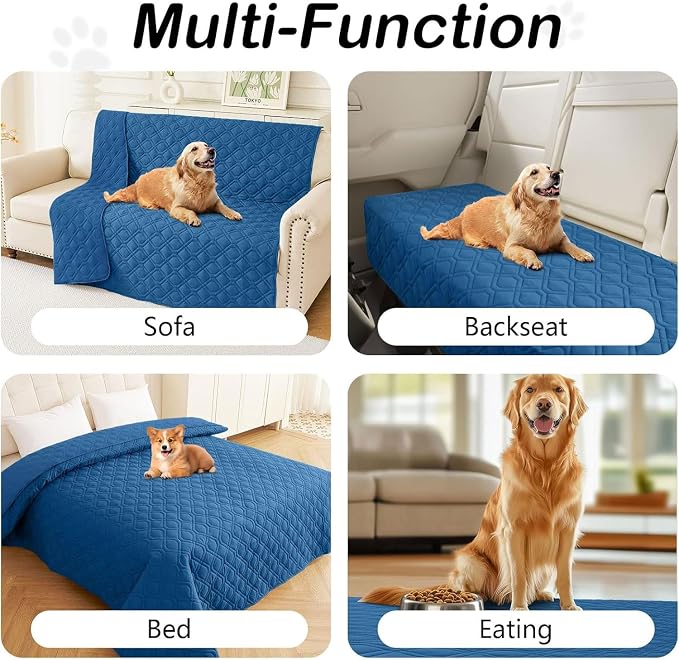 hyha Waterproof Dog Bed Blanket, Soft Pet Blankets, Waterproof Couch Cover - Image 6