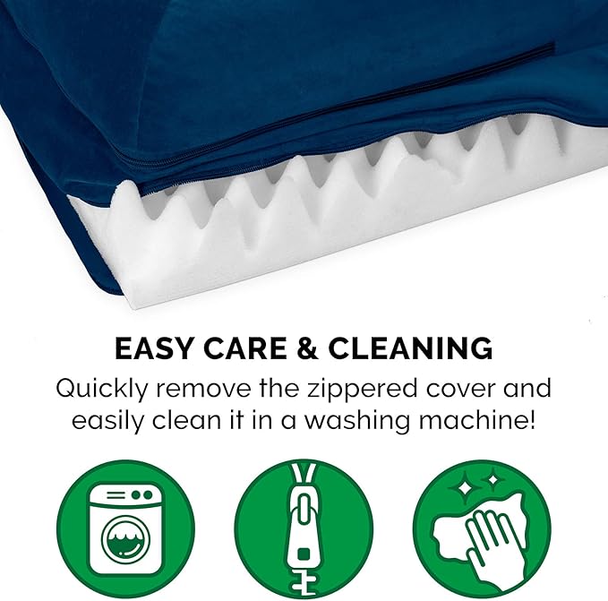 Furhaven Orthopedic Dog Bed for Large/Medium Dogs w/ Removable Bolsters & - Image 7