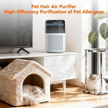 AIRROMI HEPA Air Purifier for Bedroom&Home, Pet Air Purifier for Home Pets - Image 9