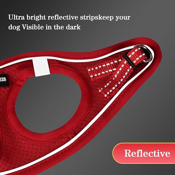 YIMEIS Dog Harness and Leash Set, No Pull Soft Mesh Pet Harness, Reflective - Image 5
