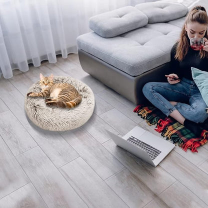 Cat Beds for Indoor Cats, 20 Inch Dog Bed for Small Melium Large Dogs, - Image 7