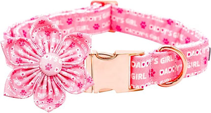 Lionheart glory Valentine's Day Dog Collar by LionheartGlory
