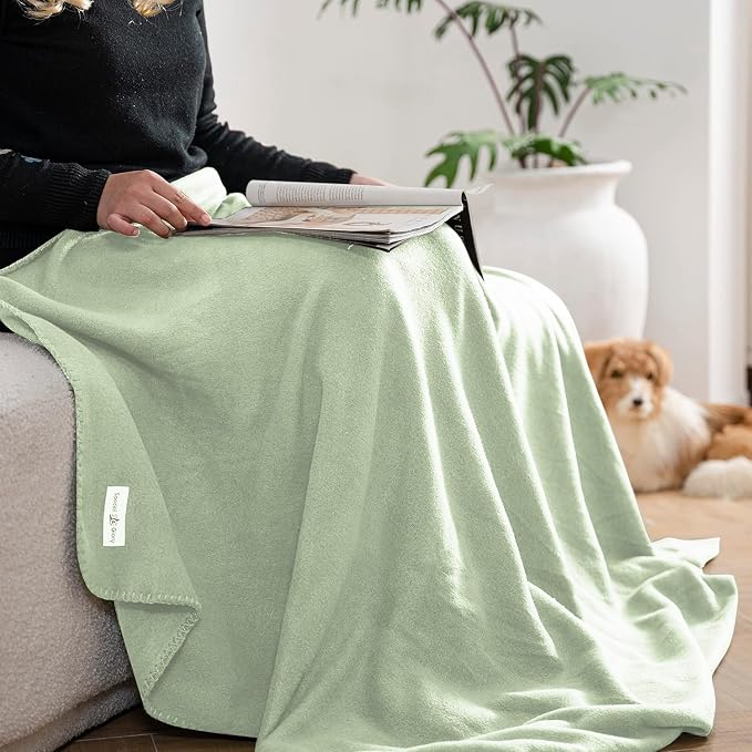 Fleece Throw Blankets Bulk Fleece Blankets Solid Wholesale Lightweight Warm Soft - Image 4