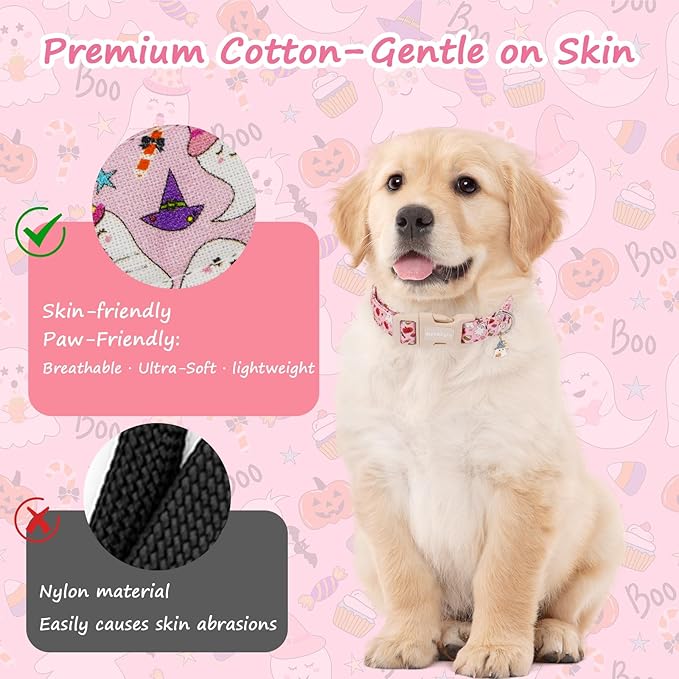 Halloween Dog Collar, Fall Dog Collars - Image 5