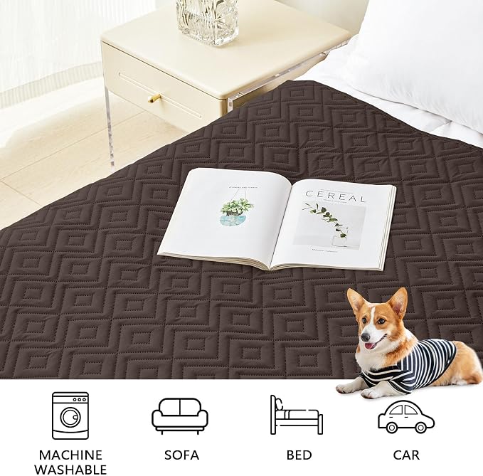 hyha Waterproof Dog Blanket, Soft Pet Bed Blankets, Waterproof Sofa Couch Cover - Image 7