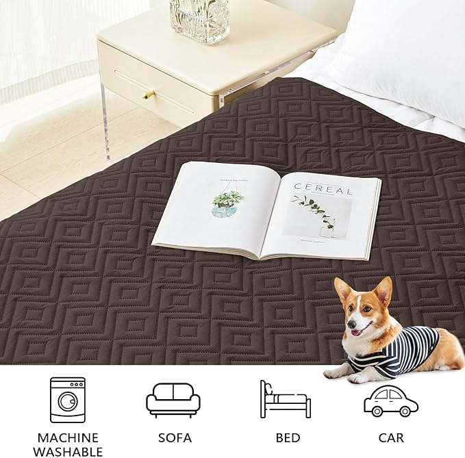 hyha Waterproof Dog Blanket, Soft Pet Bed Blankets, Waterproof Sofa Couch Cover - Image 7