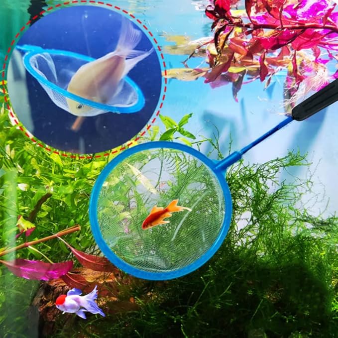 10pcs Aquarium Fish Net Cleaner Net Fish Tank Filter Nets High Density Mesh - Image 5