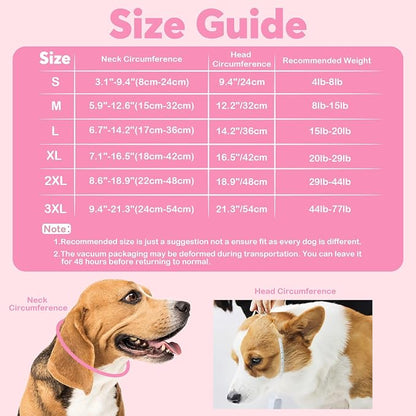 IDOMIK Dog Recovery Collar, Waterproof Soft Dog Cone After Surgery, Comfy - Image 2